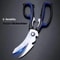 Heavy Duty Kitchen Scissors Stainless Steel Poultry Shears for Chicken Bone and Food Prep