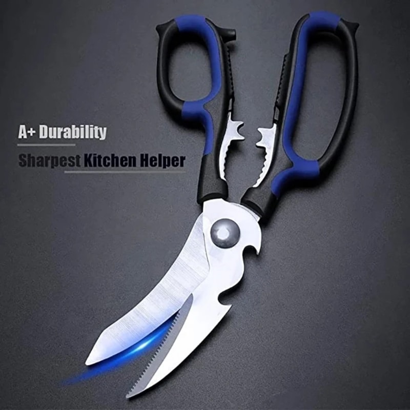 Heavy Duty Kitchen Scissors Stainless Steel Poultry Shears for Chicken Bone and Food Prep