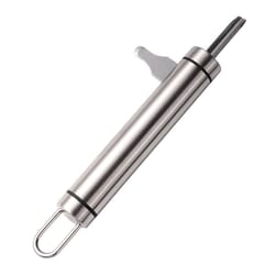 stainless steel macadamia nut opener and walnut sheller tool with pick