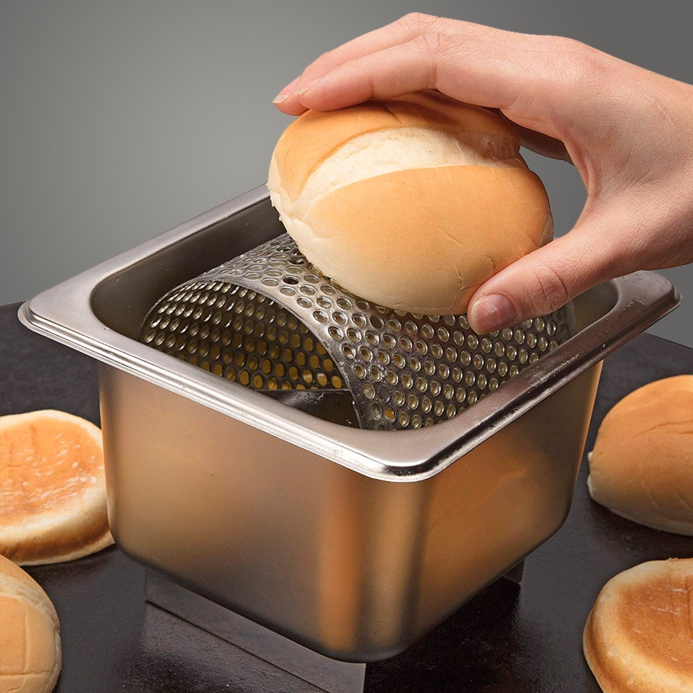 Stainless Steel Butter Wheel For Griddle Buns And Bread 3