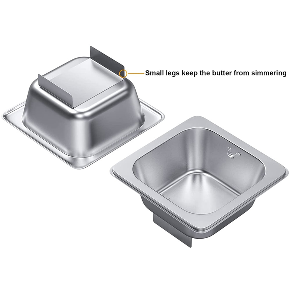 Stainless Steel Butter Wheel For Griddle Buns And Bread 6