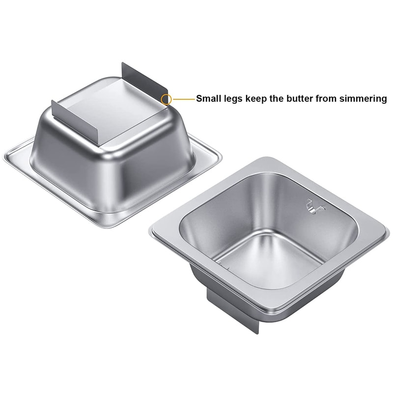 Stainless Steel Butter Wheel For Griddle Buns And Bread 6