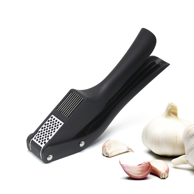 Premium Garlic Press Crusher Tool With Slicer Multi Use Kitchen Garlic Mincer 2