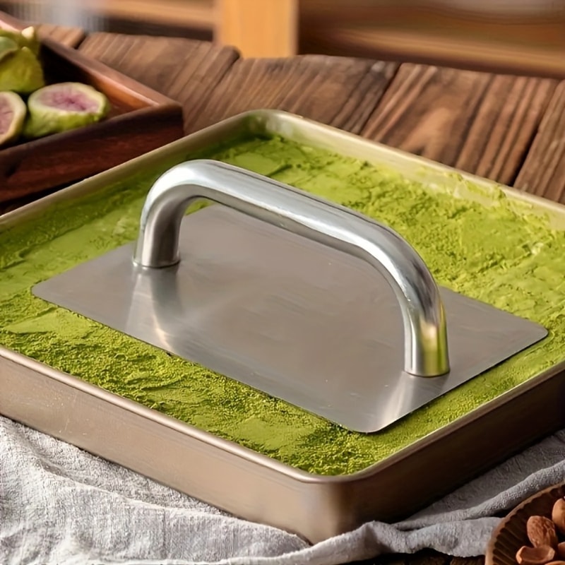 Stainless Steel Burger Press With Handle For Patties Dough And Pastries 3