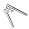 Stainless Steel Garlic Press Rocker Manual Garlic Mincer for Easy Kitchen Prep