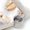 Stainless Steel Garlic Press Rocker Manual Garlic Mincer for Easy Kitchen Prep