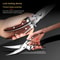 Multi Purpose Poultry Shears and Kitchen Scissors with Fish Scaler