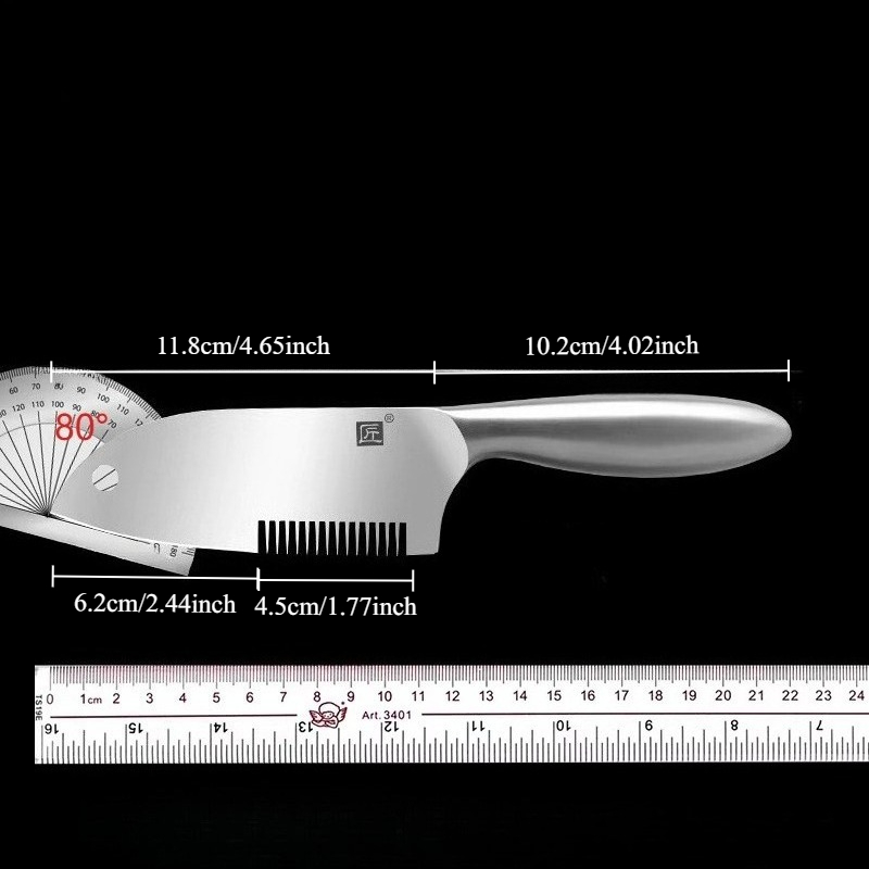 Stainless Steel Green Onion Cutter and Scallion Shredder for Fast Garnish Prep
