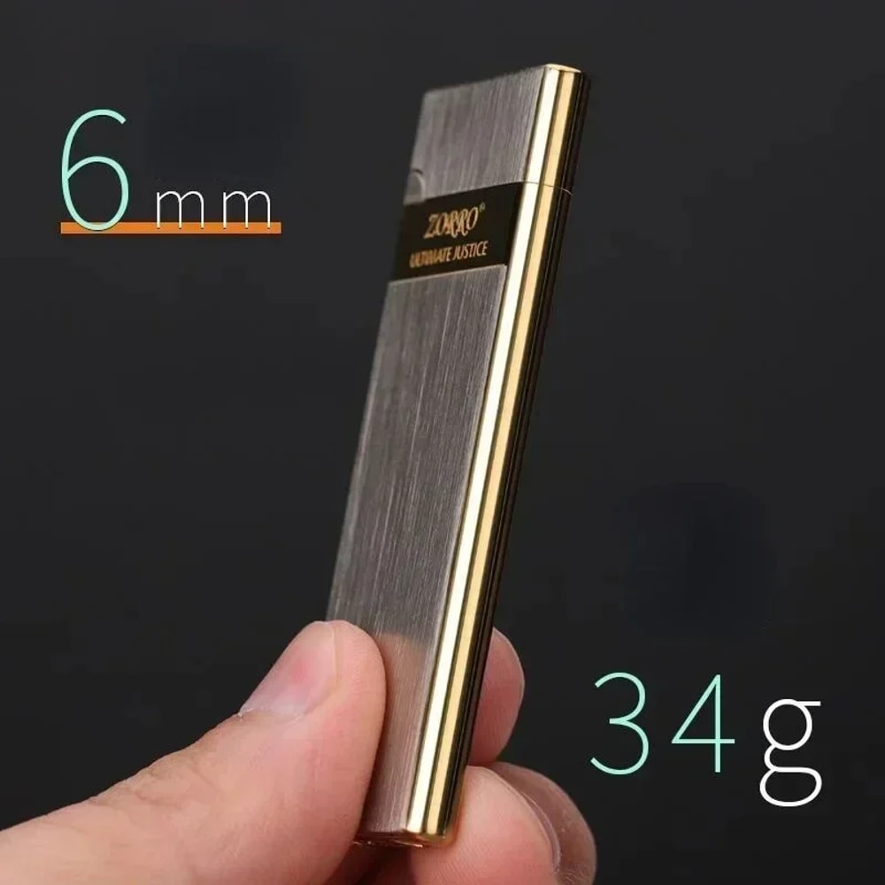 Ultra Thin Windproof Butane Lighter For Men 1