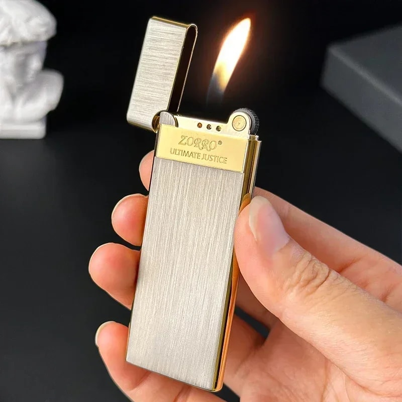Ultra Thin Windproof Butane Lighter For Men 2