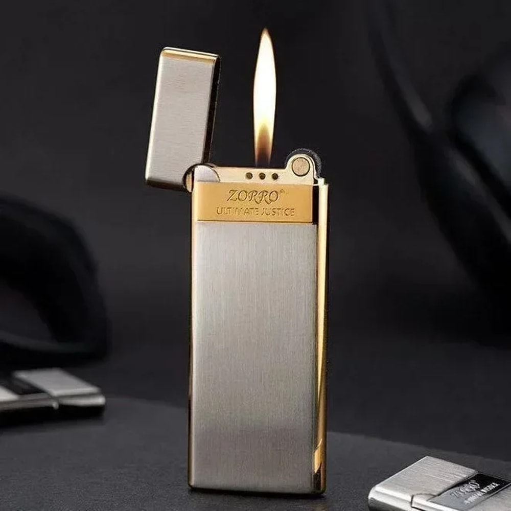Ultra Thin Windproof Butane Lighter For Men 3