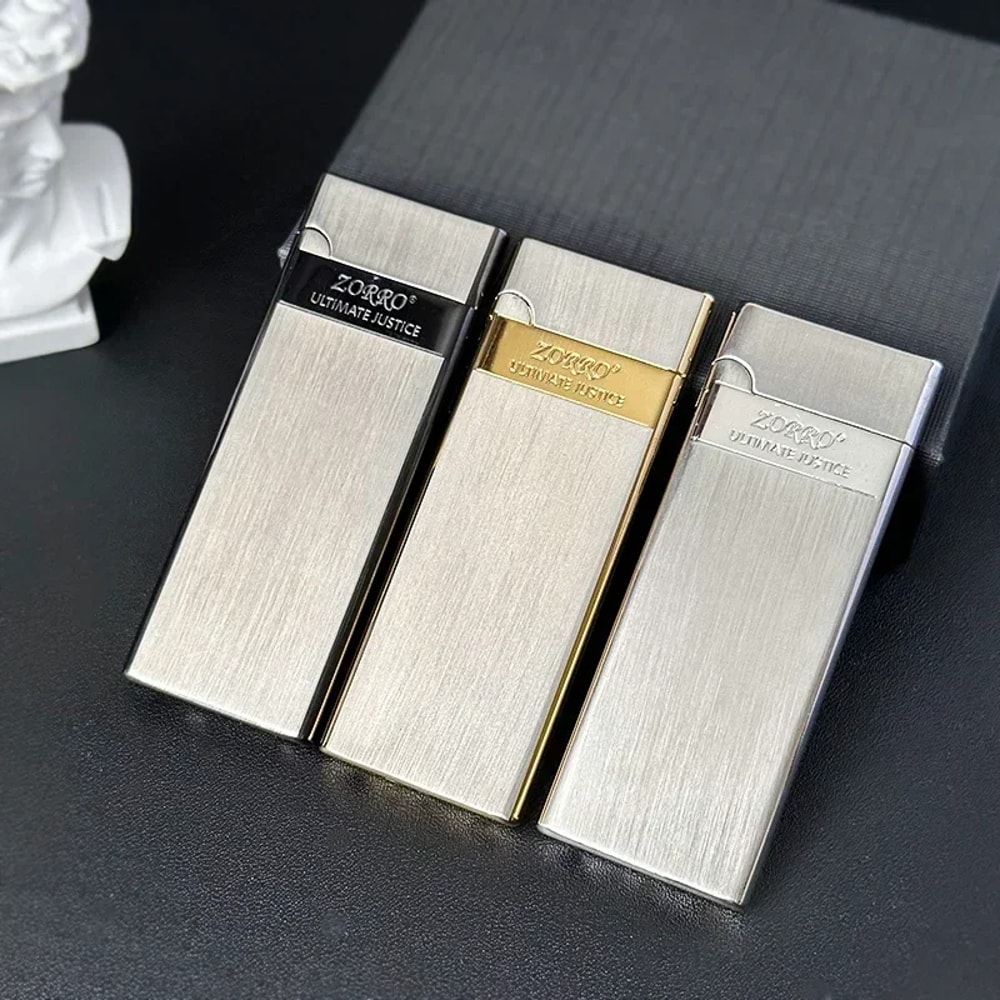 Ultra Thin Windproof Butane Lighter For Men 4