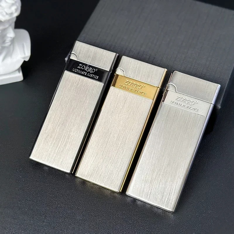 Ultra Thin Windproof Butane Lighter For Men 4