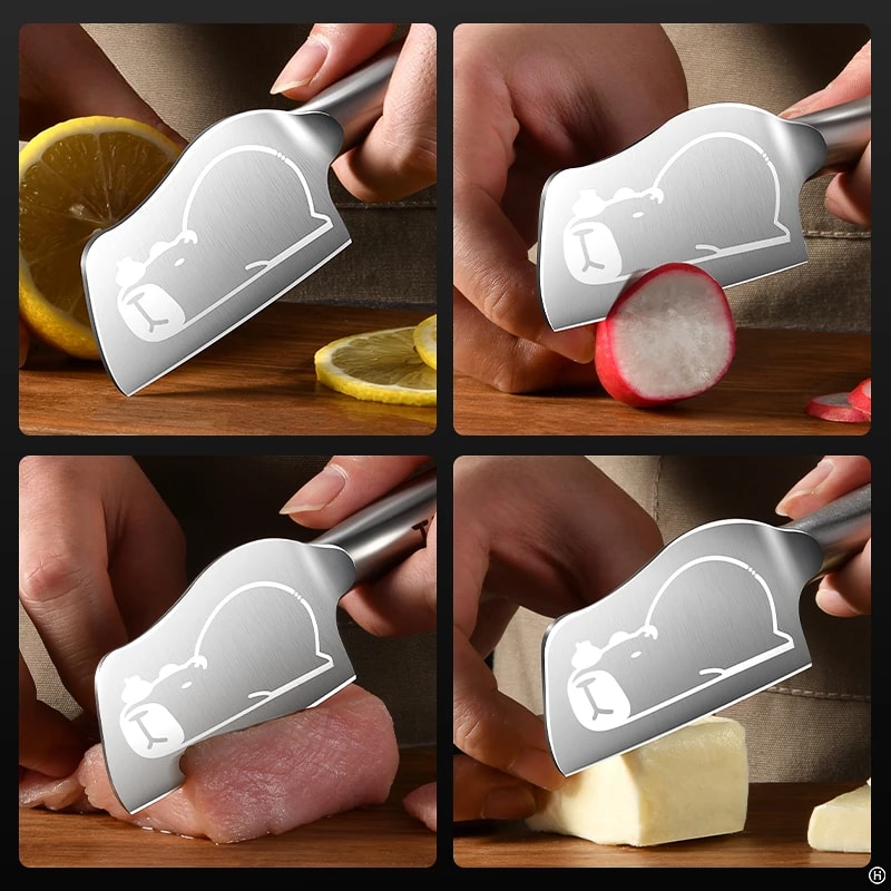 Mini Cheese Knife Stainless Steel Fruit And Charcuterie Cutter 4