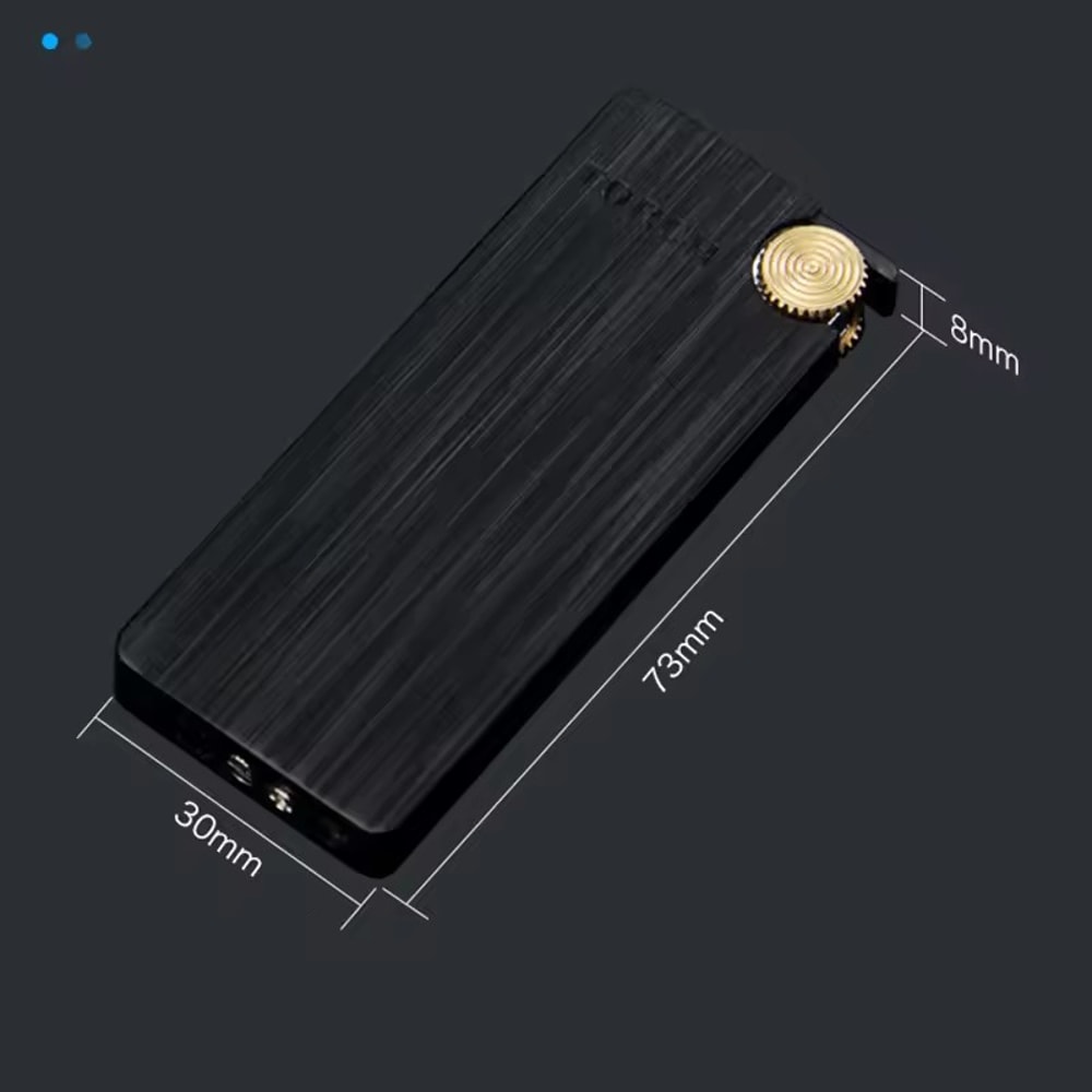 Windproof Butane Torch Lighter with Blue Flame Portable Cigar Lighter Gift for Men