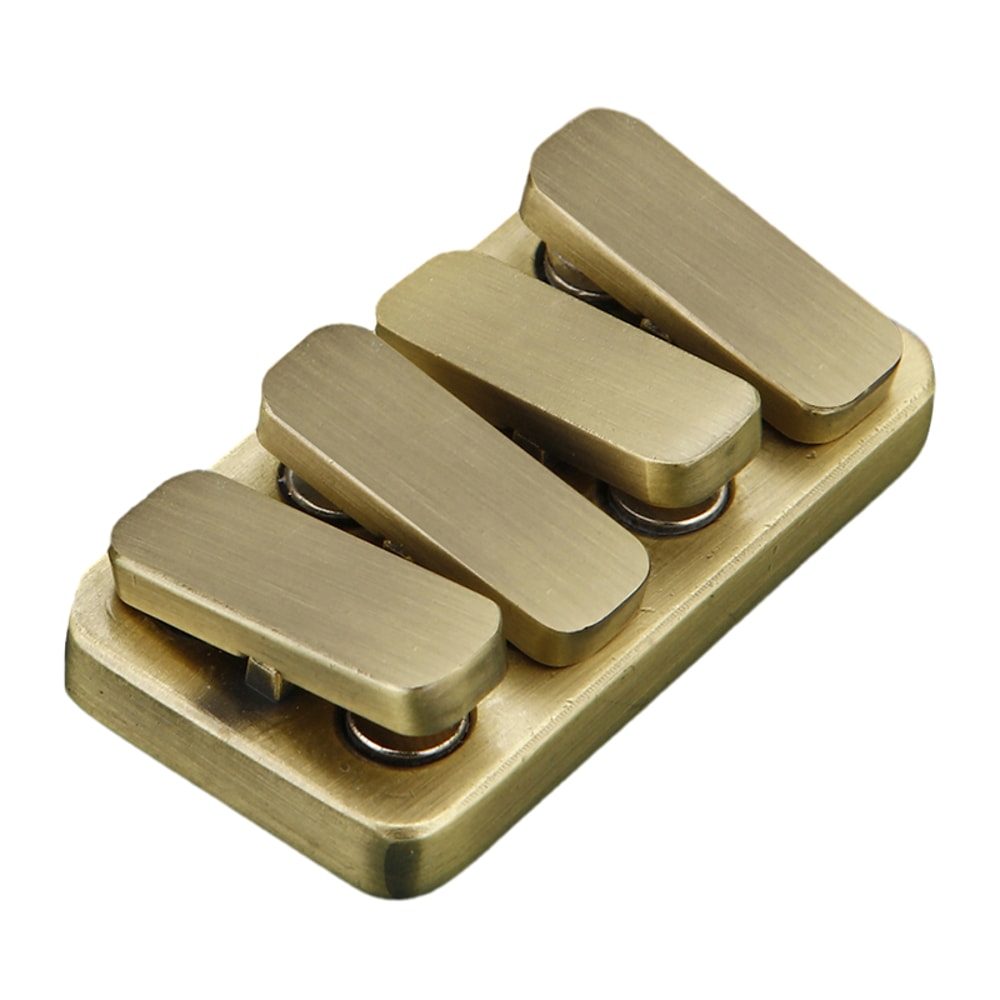 Magnetic Metal Slider Fidget Toy Silent Fidget Slider Stress Relief EDC Desk Toy 5