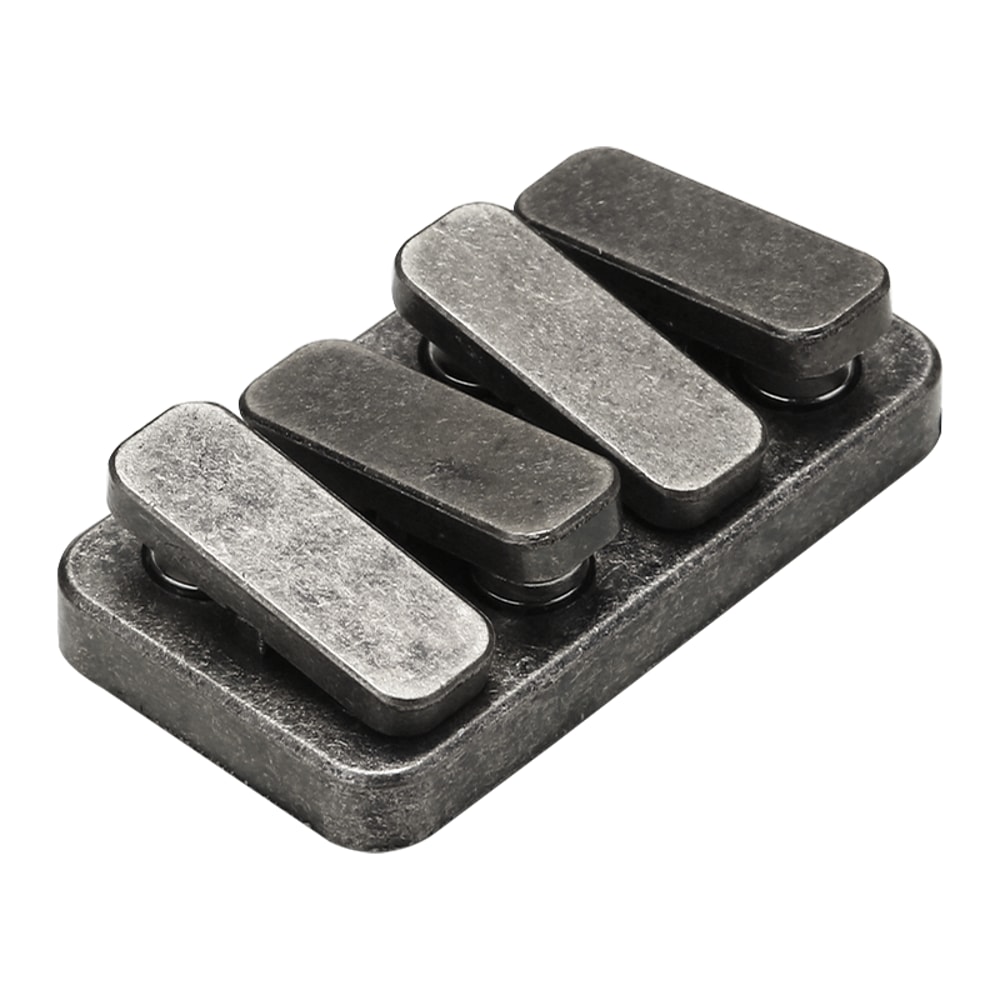 Magnetic Metal Slider Fidget Toy Silent Fidget Slider Stress Relief EDC Desk Toy 8