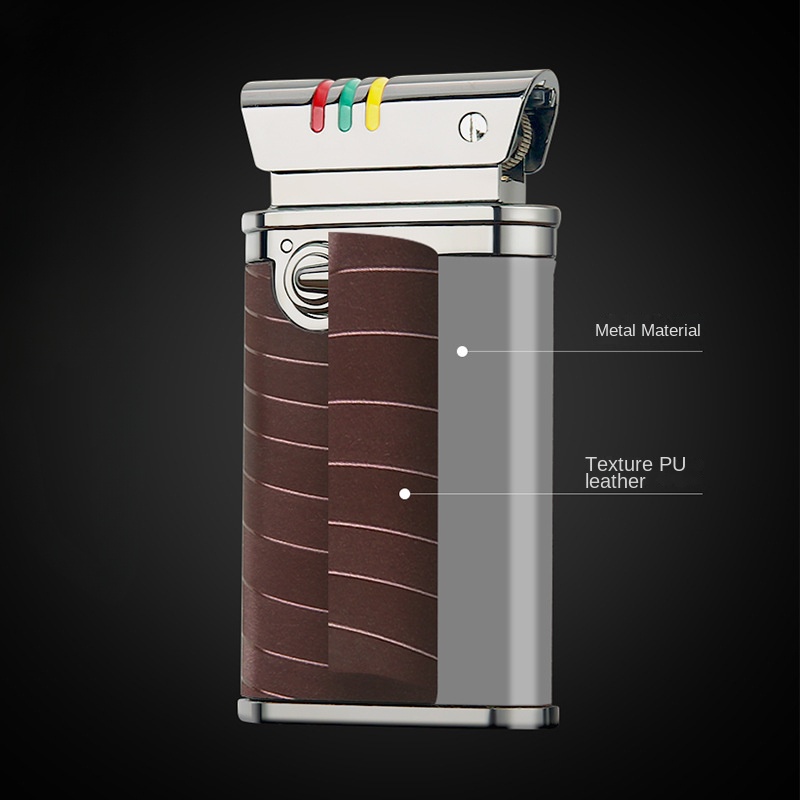 HONEST Retro Kerosene Lighter Metal Rocker Gift Lighter 2