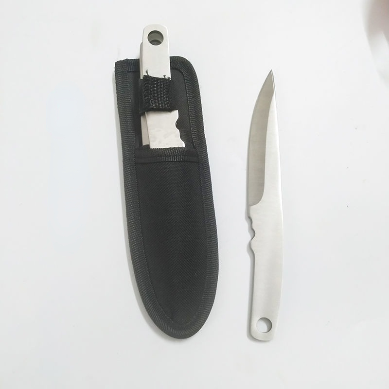 Non Sharpened Fixed Blade Training Knife Set 4