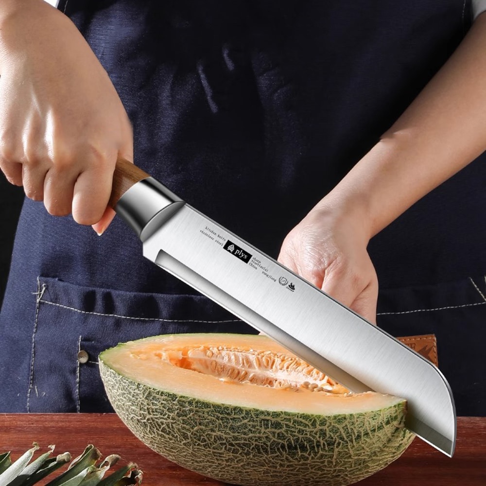 Long Watermelon Knife Stainless Steel Melon Slicer For Fast Fruit Cutting 2
