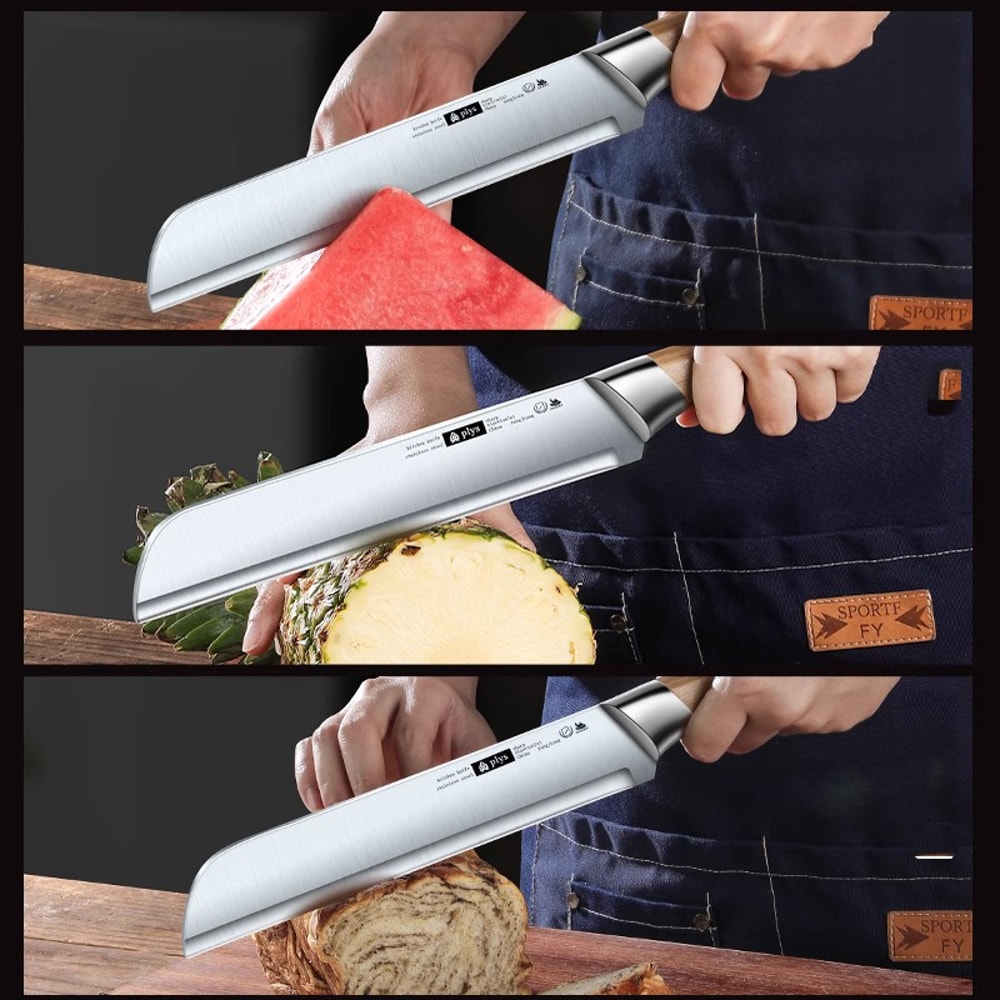 Long Watermelon Knife Stainless Steel Melon Slicer For Fast Fruit Cutting 4