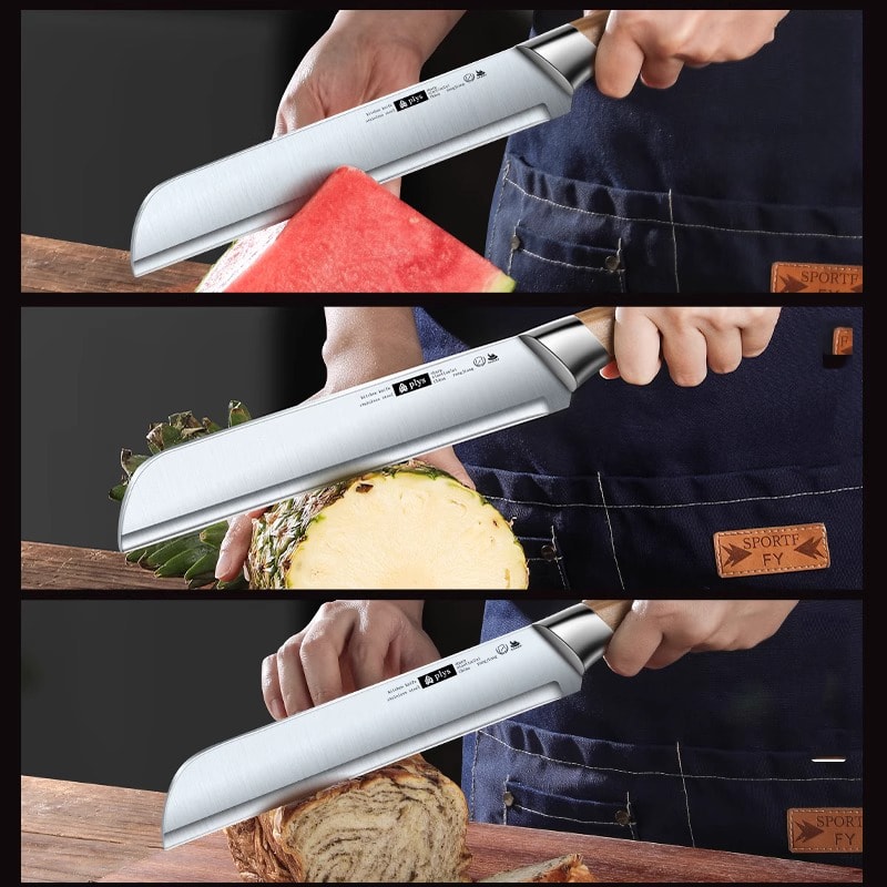 Long Watermelon Knife Stainless Steel Melon Slicer For Fast Fruit Cutting 4