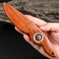 rotating mini pocket knife for edc and outdoor use