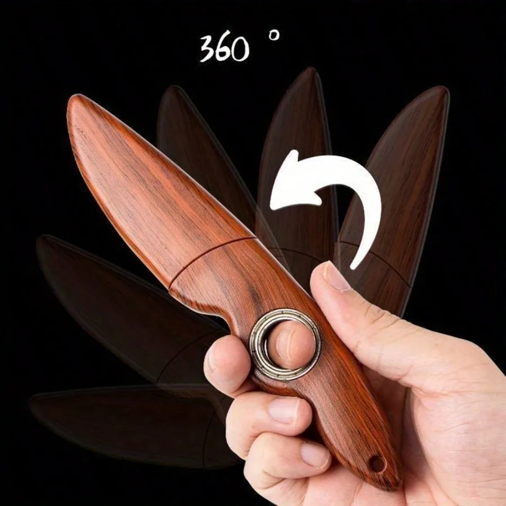 Rotating Mini Pocket Knife for EDC and Outdoor Use