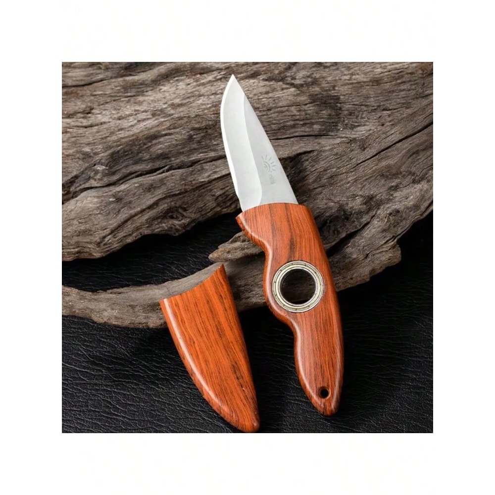 Rotating Mini Pocket Knife for EDC and Outdoor Use