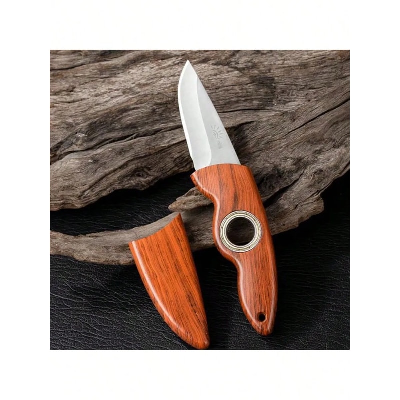 Rotating Mini Pocket Knife for EDC and Outdoor Use