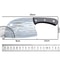 Hand Forged Boning Knife Butcher Knife with Solid Wood Handle