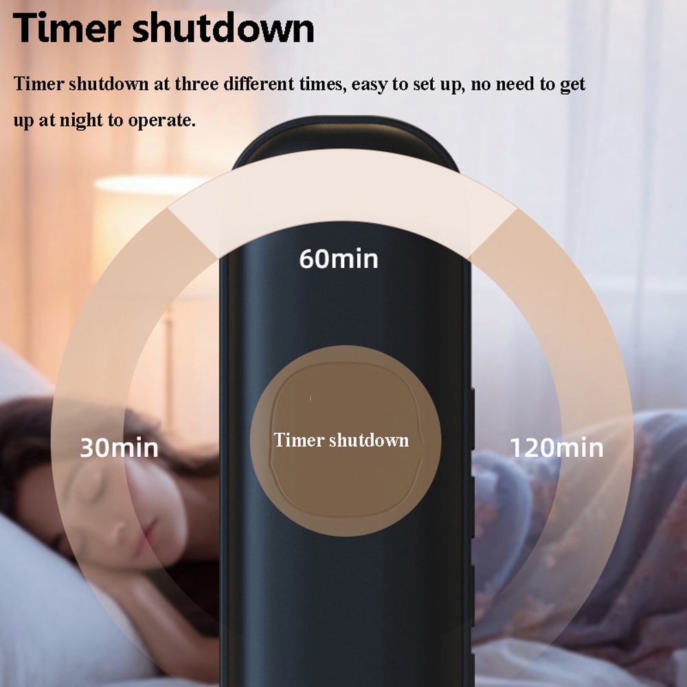 DreamQuiet Under Pillow Speaker Bluetooth Sleep Aid With White Noise Timer 5