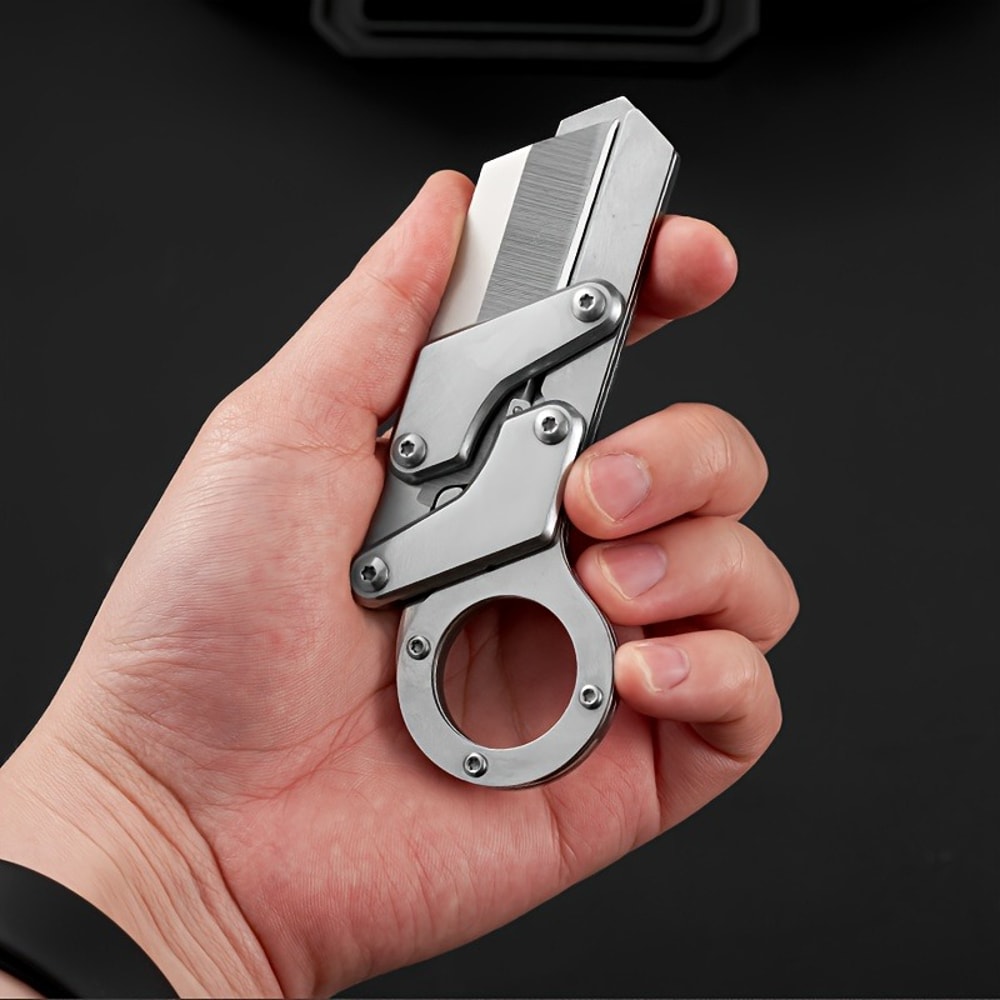 Outdoor Folding Utility Knife With Stainless Steel Blade 3