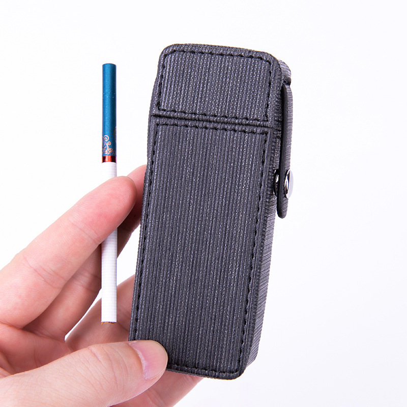 Slim Waterproof Metal Cigarette Case 20 Stick Portable Holder 1