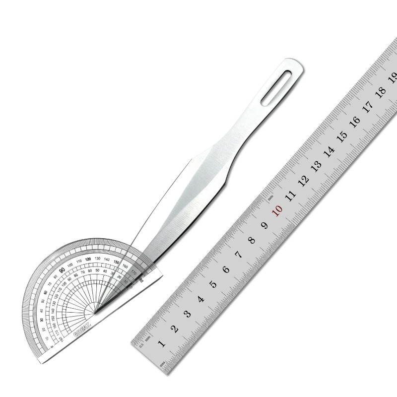 Stainless Steel Training Knife Dull Edge Pocket Trainer 4