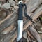 Fixed Blade Outdoor Utility Knife with Sheath and Lanyard