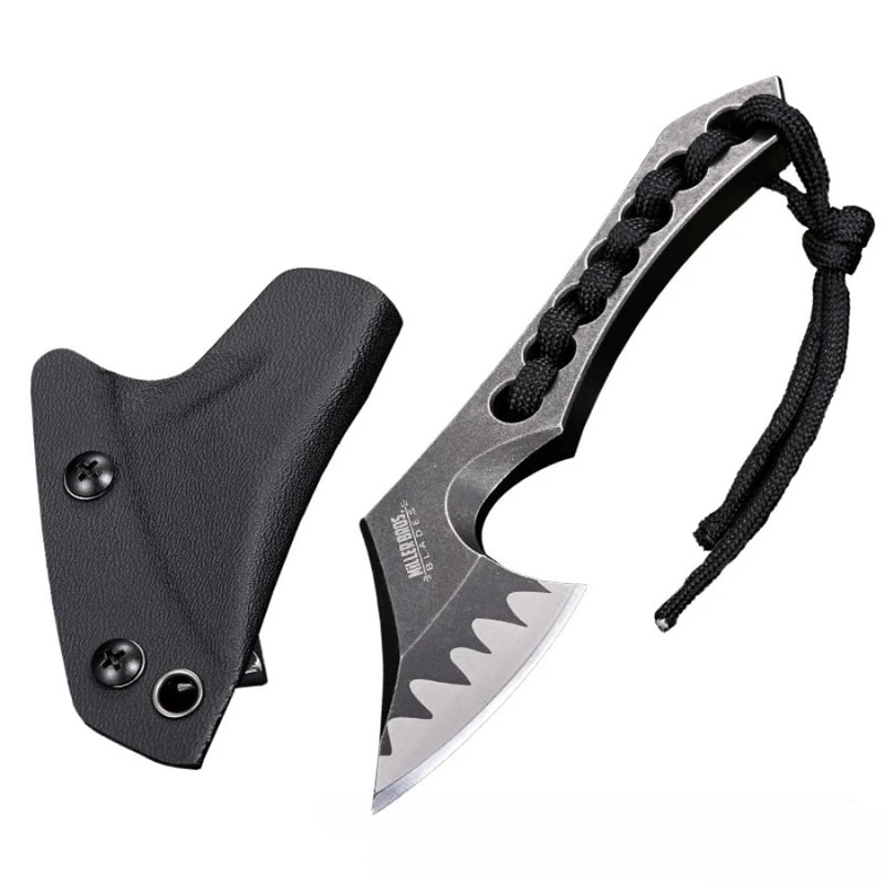 Compact Steel Outdoor Hatchet For Camping And Emergency Rope Cutting 2