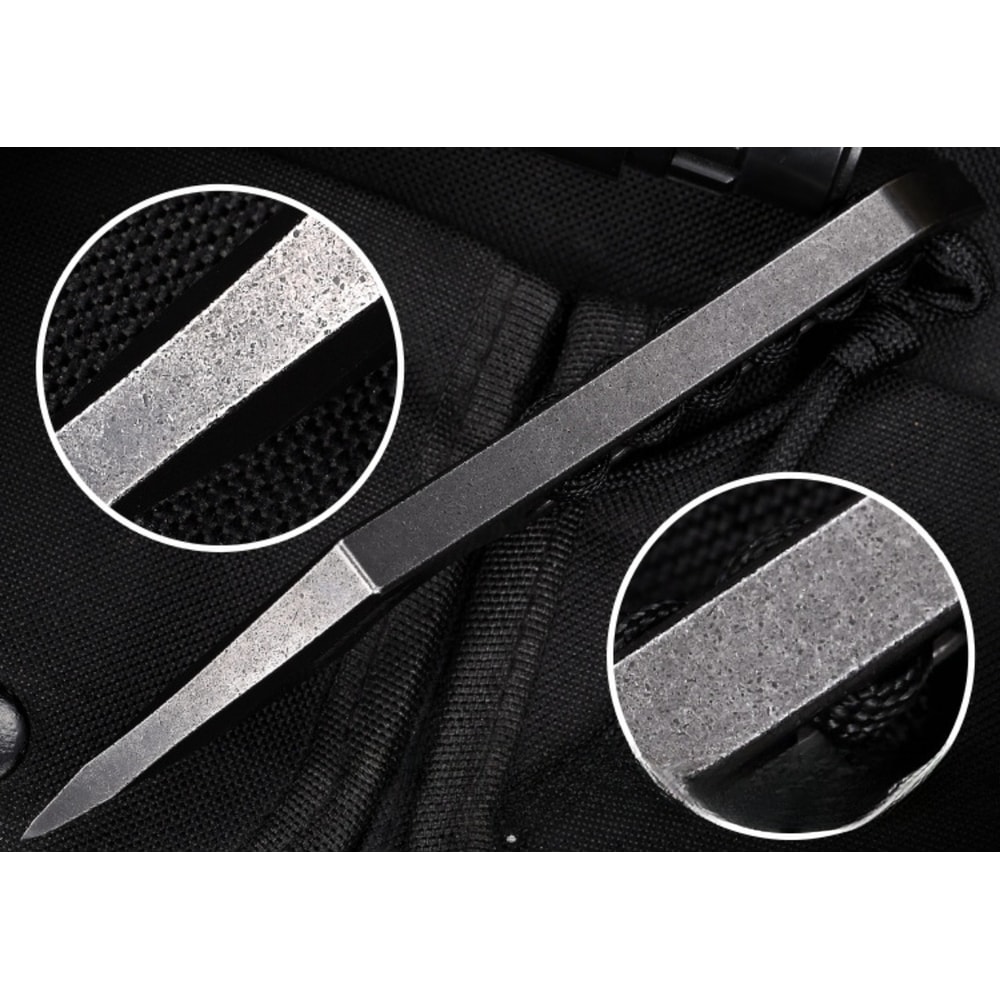 Compact Steel Outdoor Hatchet For Camping And Emergency Rope Cutting 3