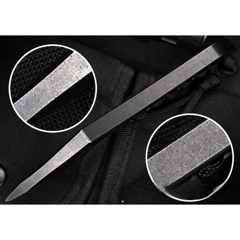 Compact Steel Outdoor Hatchet For Camping And Emergency Rope Cutting 3