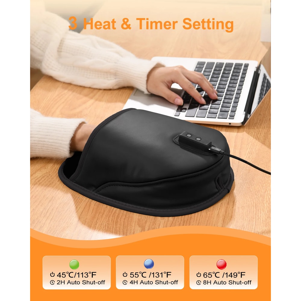 USB Heated Mouse Pad Hand Warmer For Office And Home 1