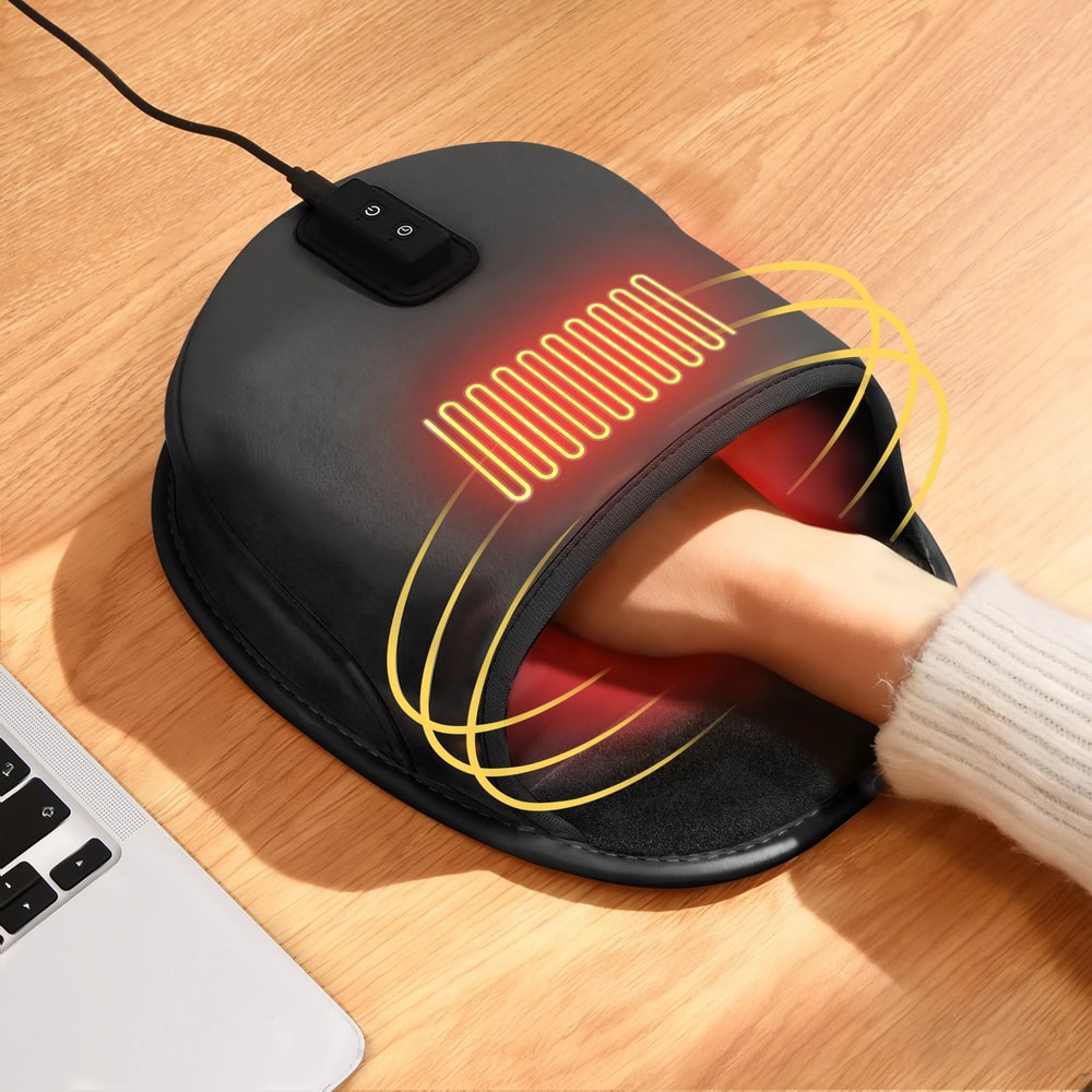 USB Heated Mouse Pad Hand Warmer For Office And Home 0