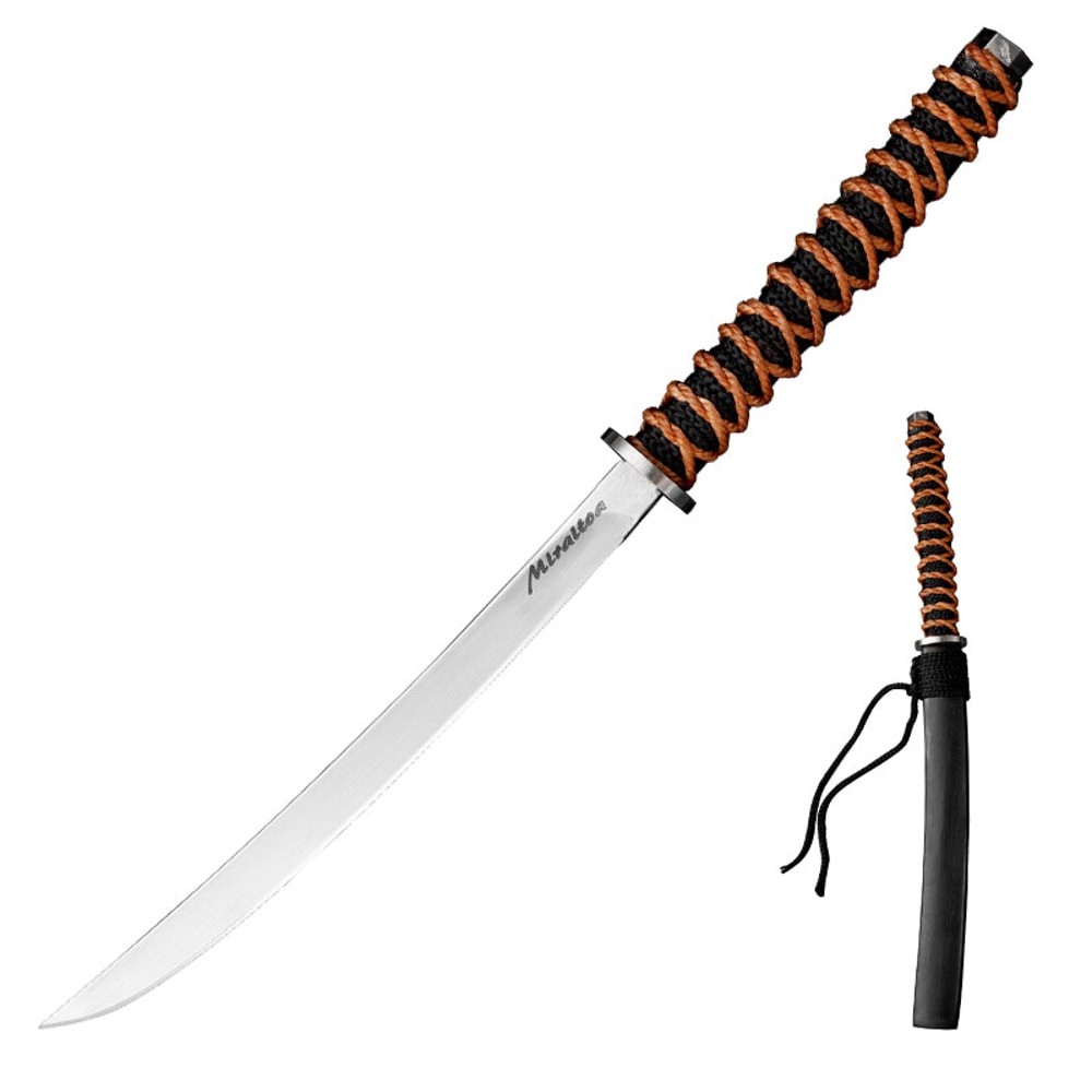 Mini Samurai Knife Fixed Blade EDC Katana Letter Opener Gift 0
