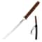 Mini Samurai Knife Fixed Blade EDC Katana Letter Opener Gift 0