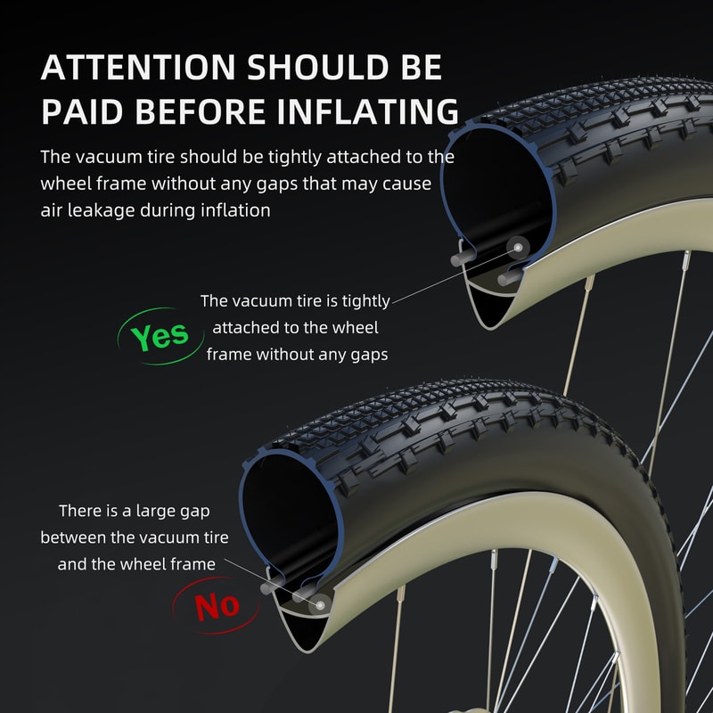 RapidSeat Tubeless Tire Inflator For MTB And Road Bikes 5
