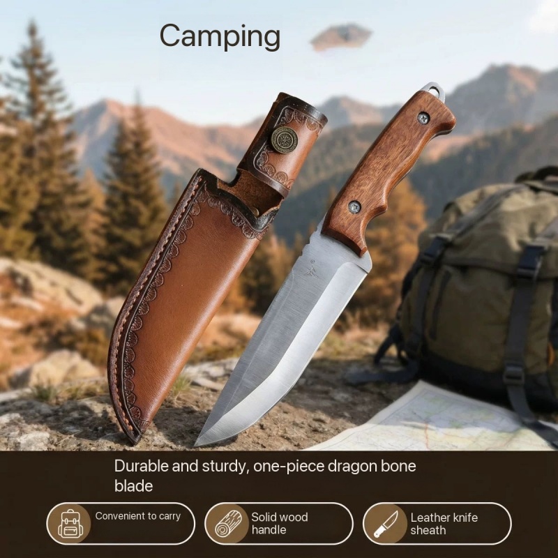 Outdoor Fixed Blade Knife with Sheath