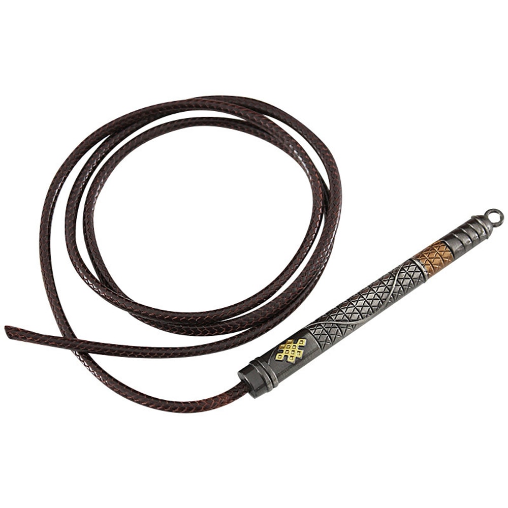 Li Jing Whip Anime Weapon Model Alloy Keychain Pendant for Collectors