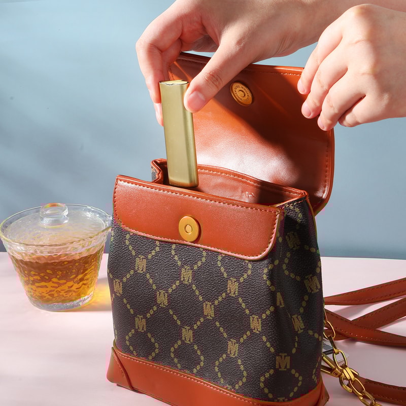 Portable Metal Toothpick Holder Keychain Travel Toothpick Case 4