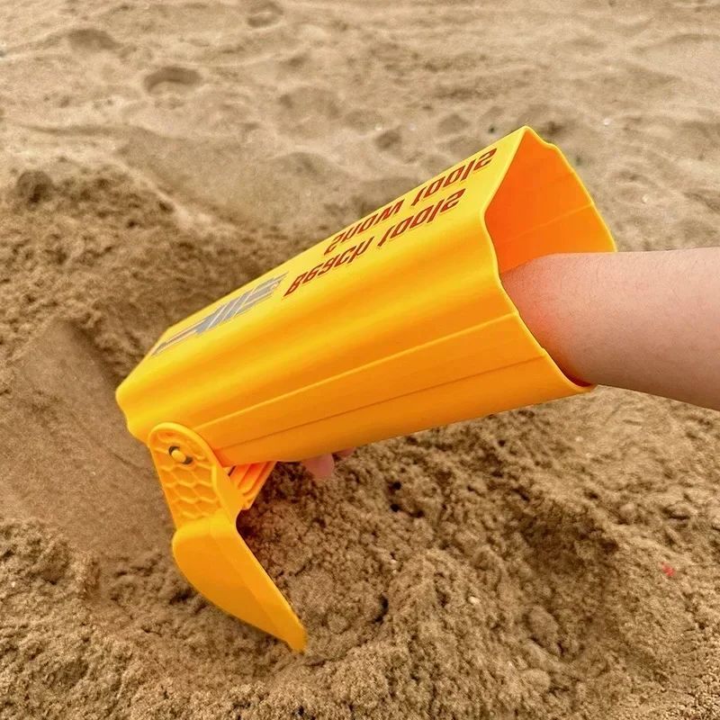 Kids Excavator Sand Toy Beach Shovel Digger For Sandbox Snow And Water Play 3