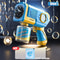 Galaxy Glow Automatic Bubble Gun For Kids Light Up Bubble Blaster Toy 0