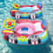 Kids Car Pool Float With Canopy And Steering Wheel For Toddlers 4